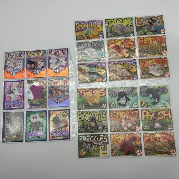 Vintage TY Beanie Babies Lot Amazing Condition 8 Pieces - Picture 9 of 10